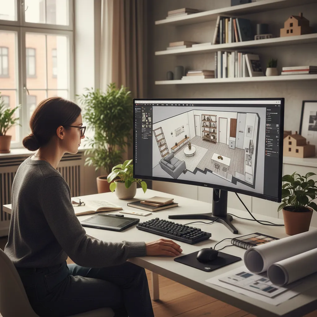 Planificación digital del diseño de una vivienda pequeña