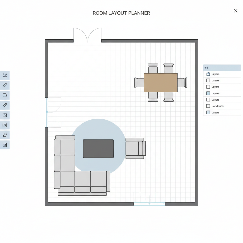 Room Feels Cramped? Try a Free Room Layout Planner