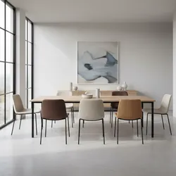 Best Materials for Dining Room Chairs with Black Legs