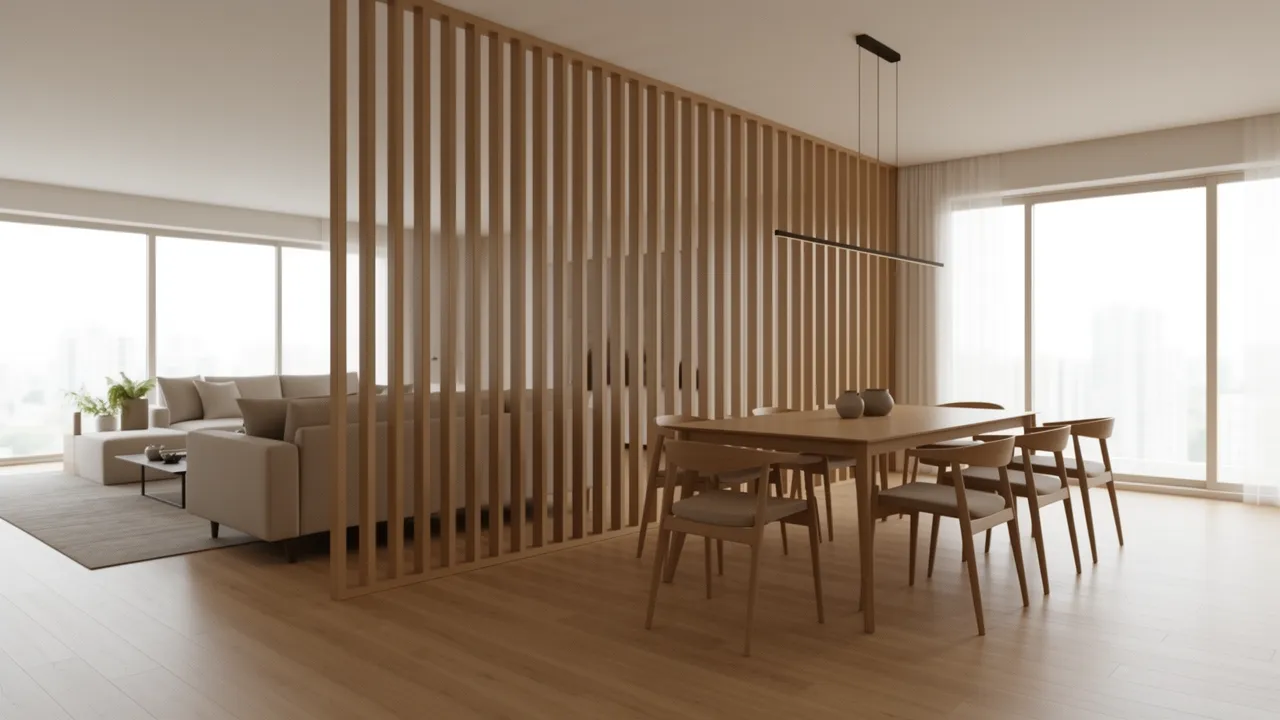 Dining room partition ideas that maximize space