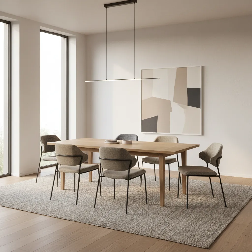 Dining Room Rug Standards Used by Interior Designers