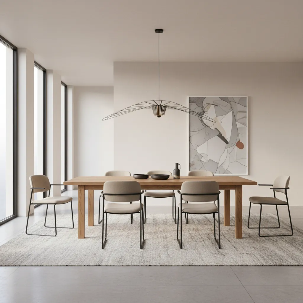 Dining Room Rug Size Guide for Different Table Shapes