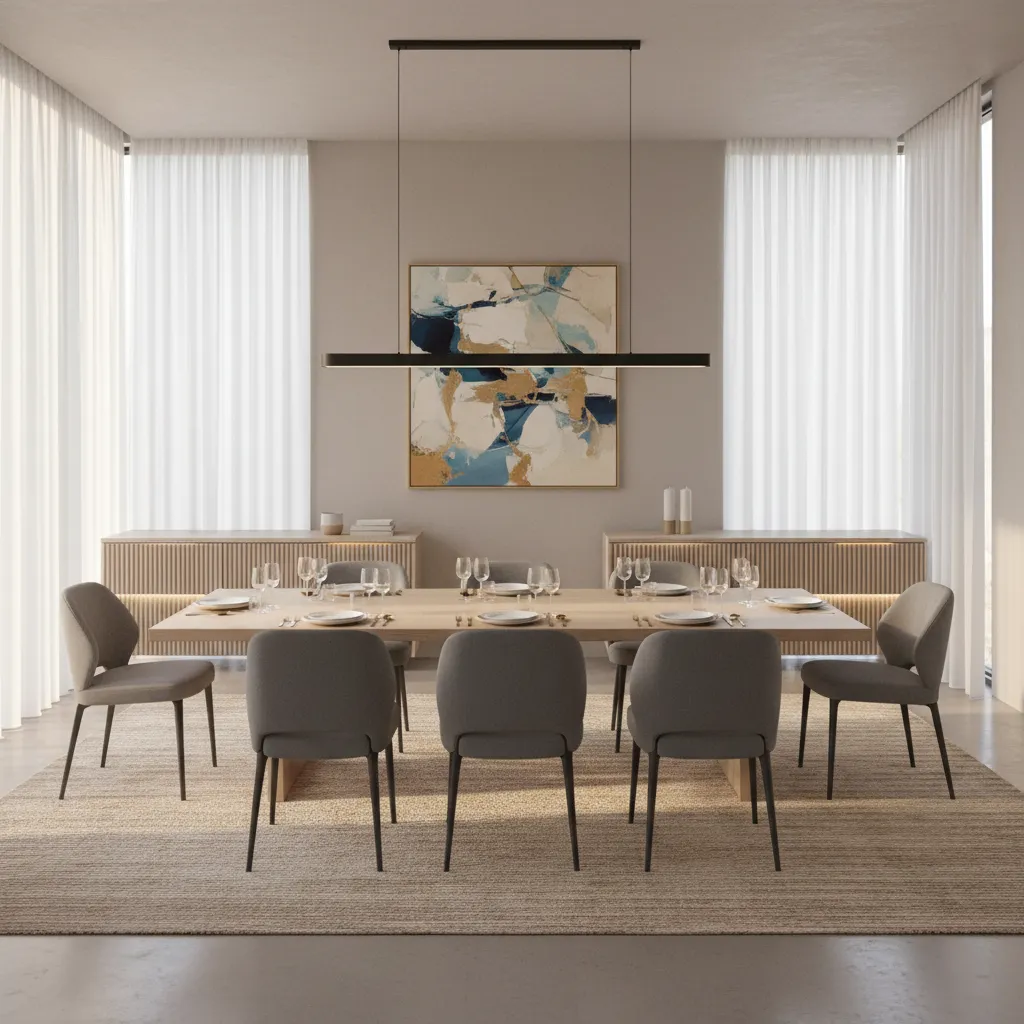 Choosing the Right Rug Size for Your Dining Room Layout