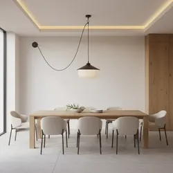 Interior Designer Approaches to Dining Room Swag Lamp Styling