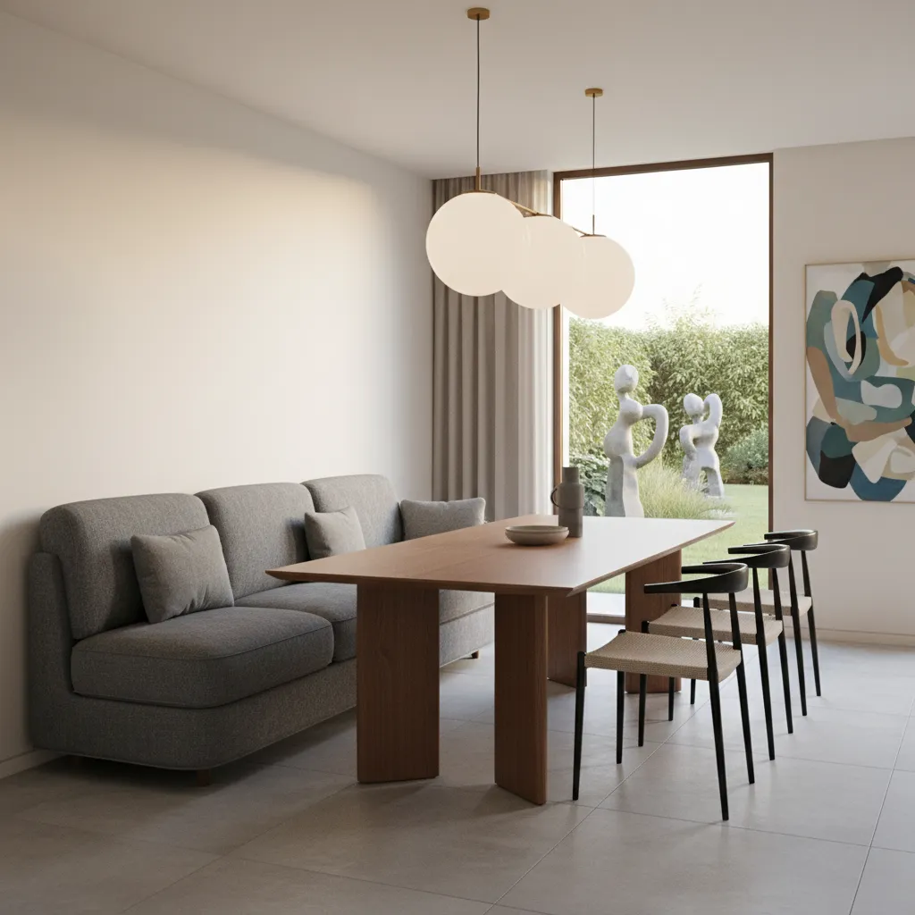 dining sofa with lumbar cushions improving posture