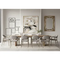 Dining Wall Decor Gallery Wall vs Statement Art vs Mirrors