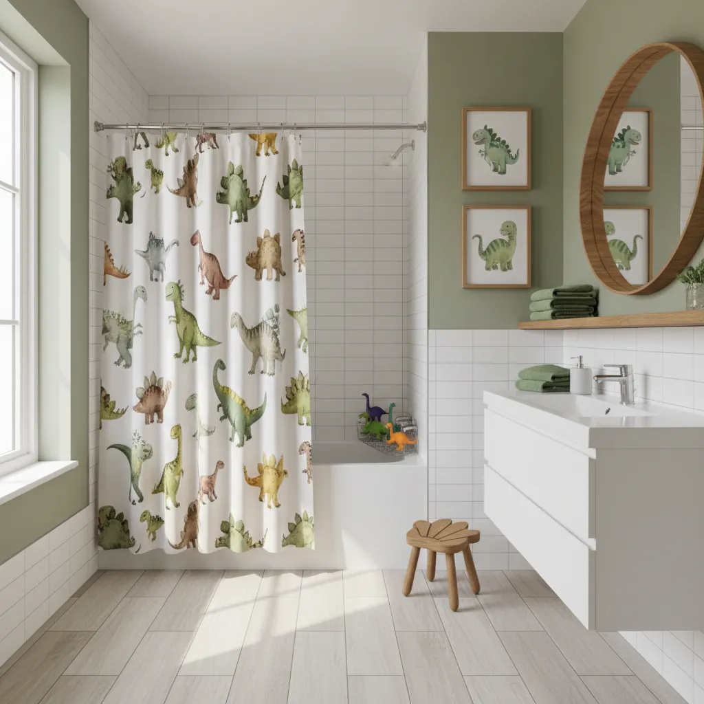 Dino Bath Decor Ideas That Make Kids Bathrooms Fun