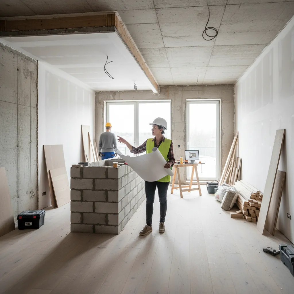 Dirección de obras en el ámbito del diseño de interiores