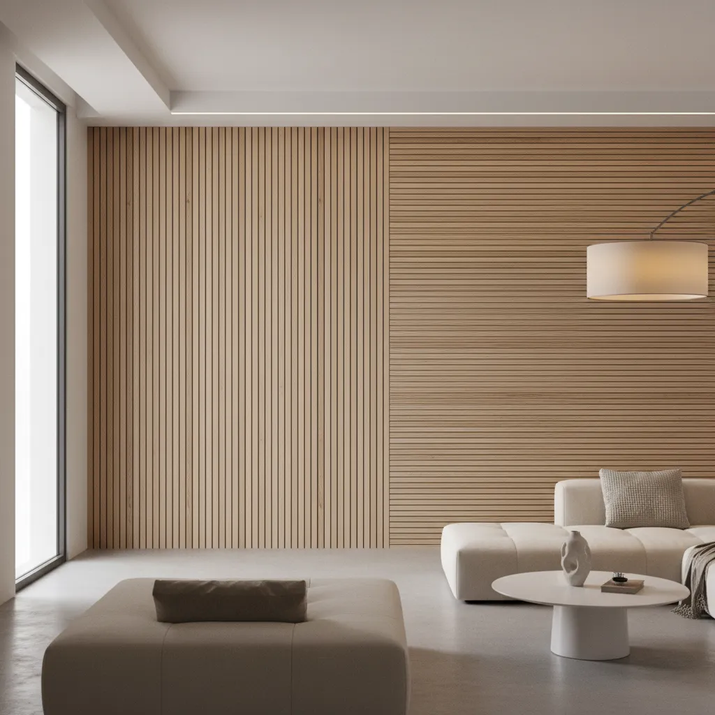 Comparación entre paneles verticales y horizontales