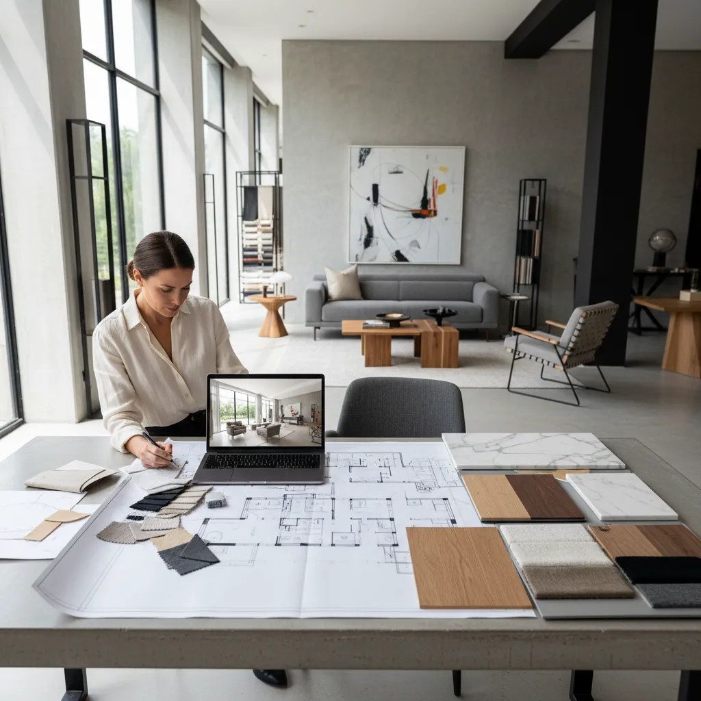Diseñadora de interiores de casas: guía completa