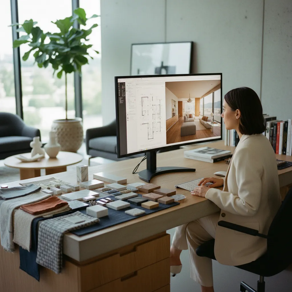 Qué hacer para ser diseñadora de interiores
