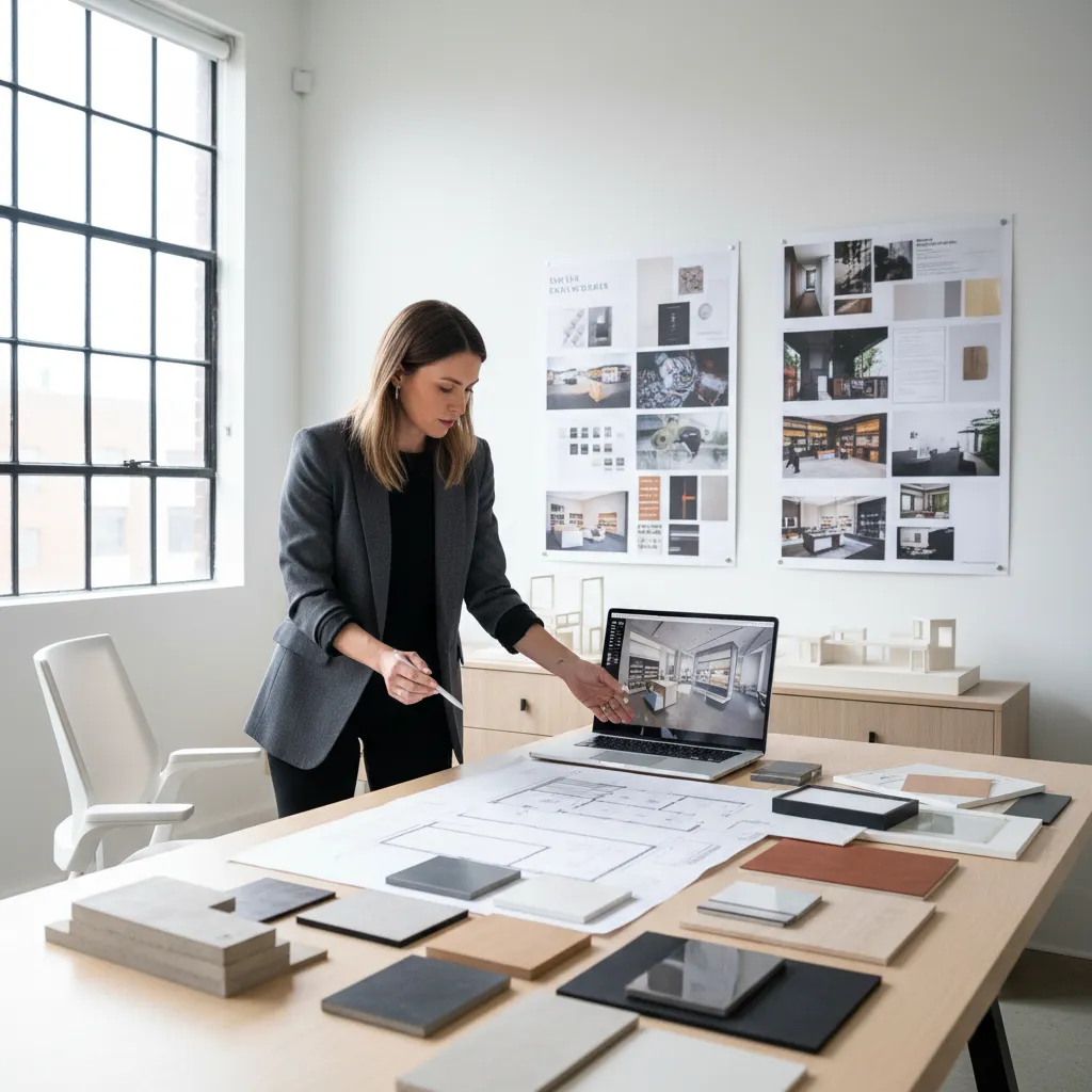 Diseñadores de interiores para negocios: guía real