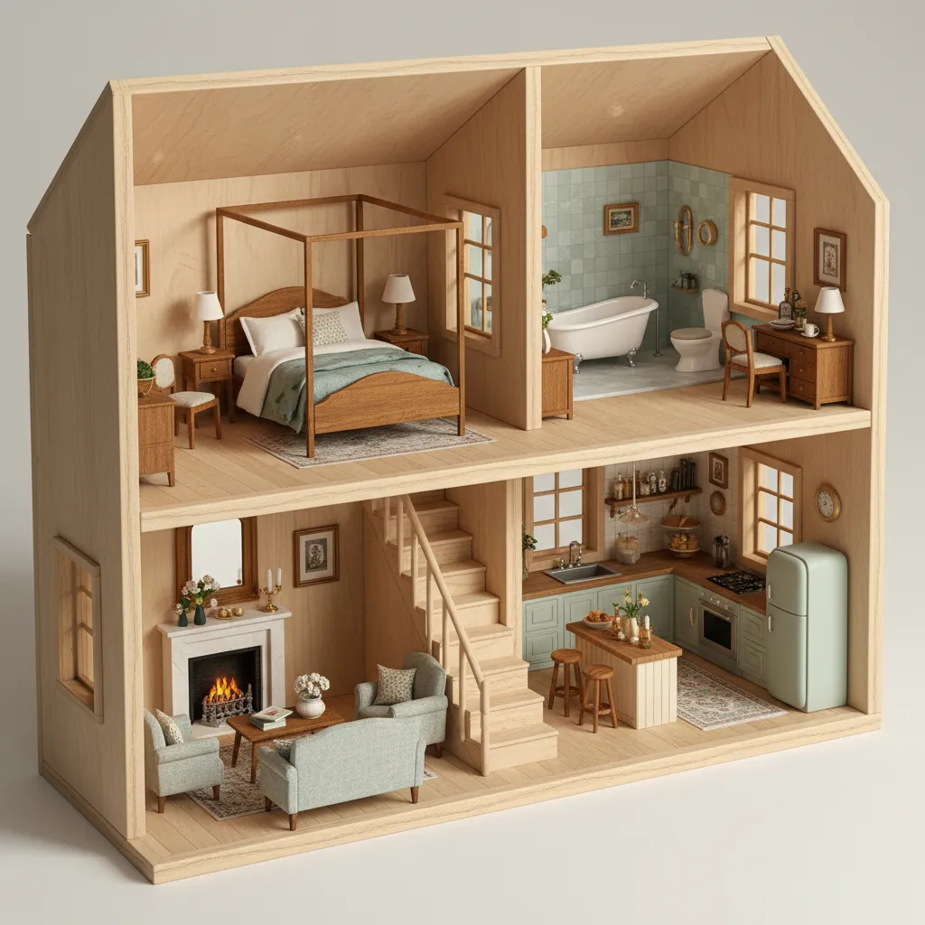 Diseña tu casa de muñecas paso a paso