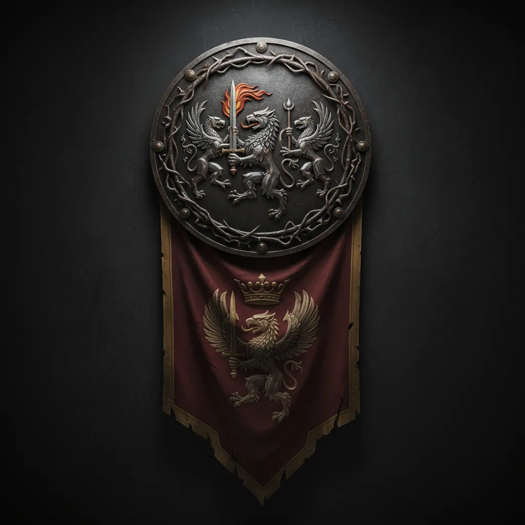 Cómo diseñar un escudo de casa estilo Juego de Tronos