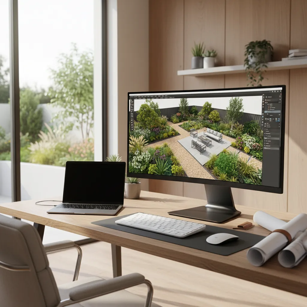 Cómo diseñar el jardín de mi casa online