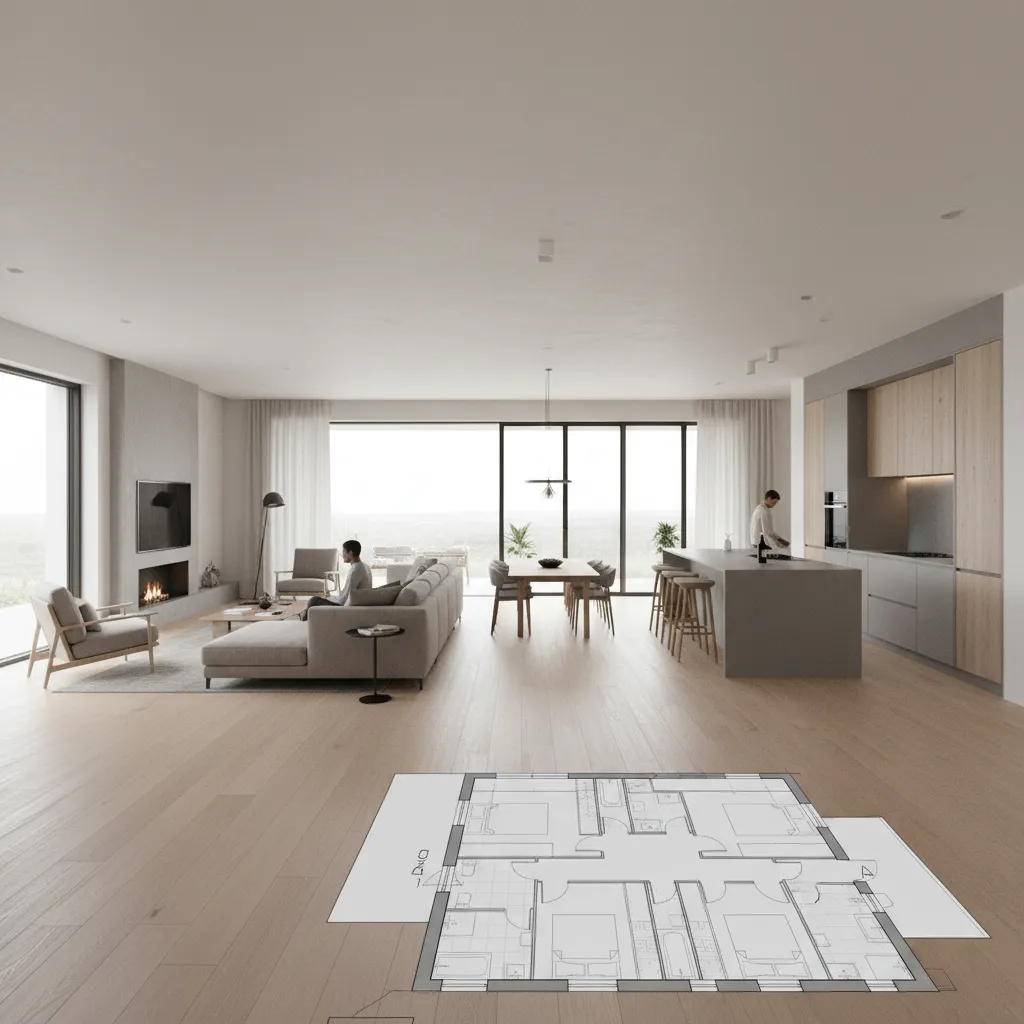 Diseño de una casa de 120 metros cuadrados: guía real