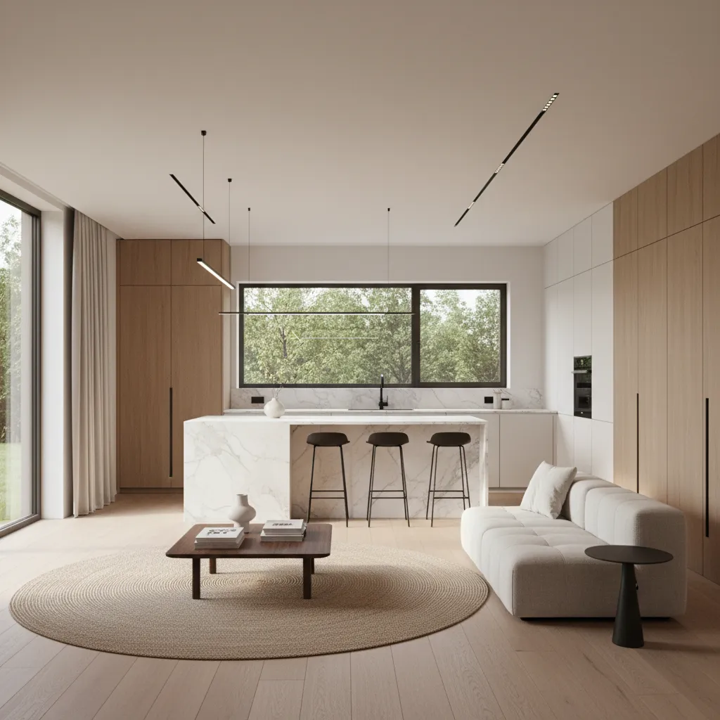 Diseño de casa 120 m2: distribución inteligente y moderna