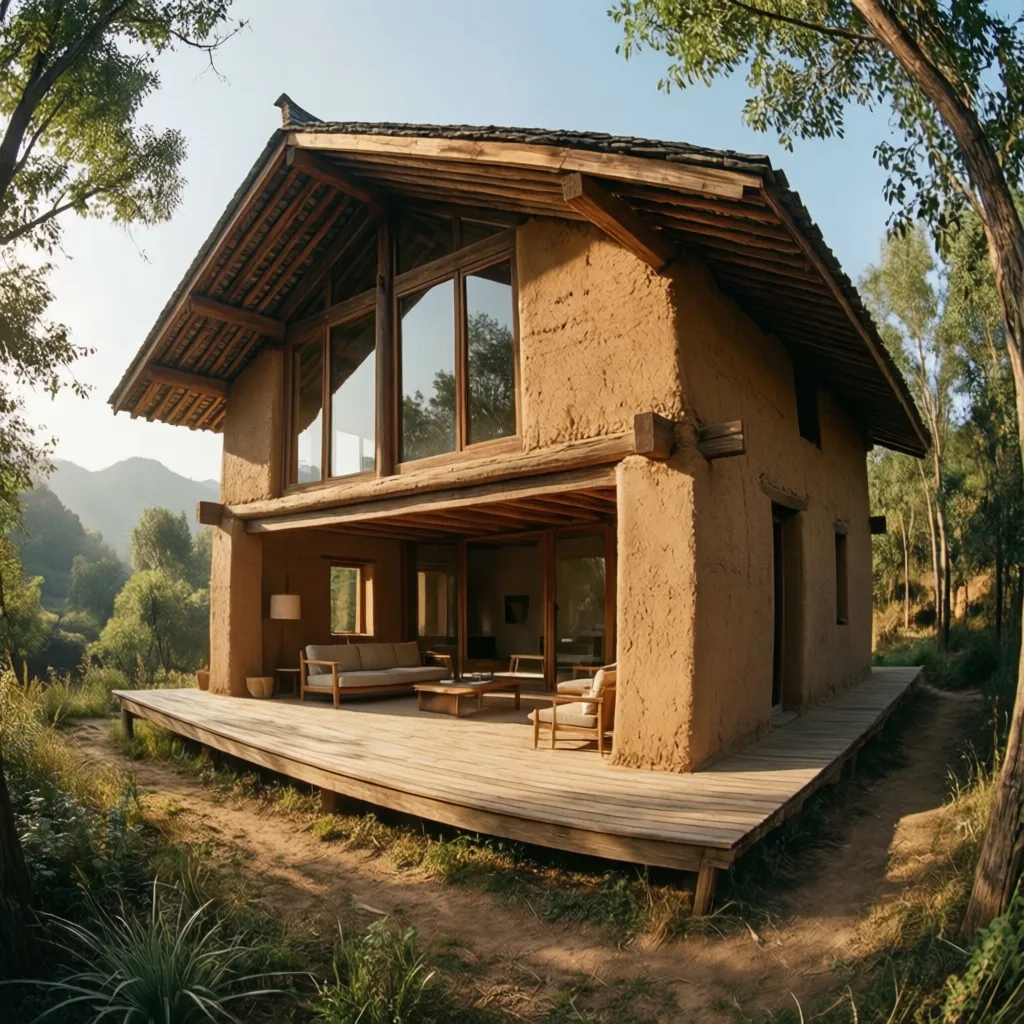 Diseño de casas de barro: guía moderna y sostenible