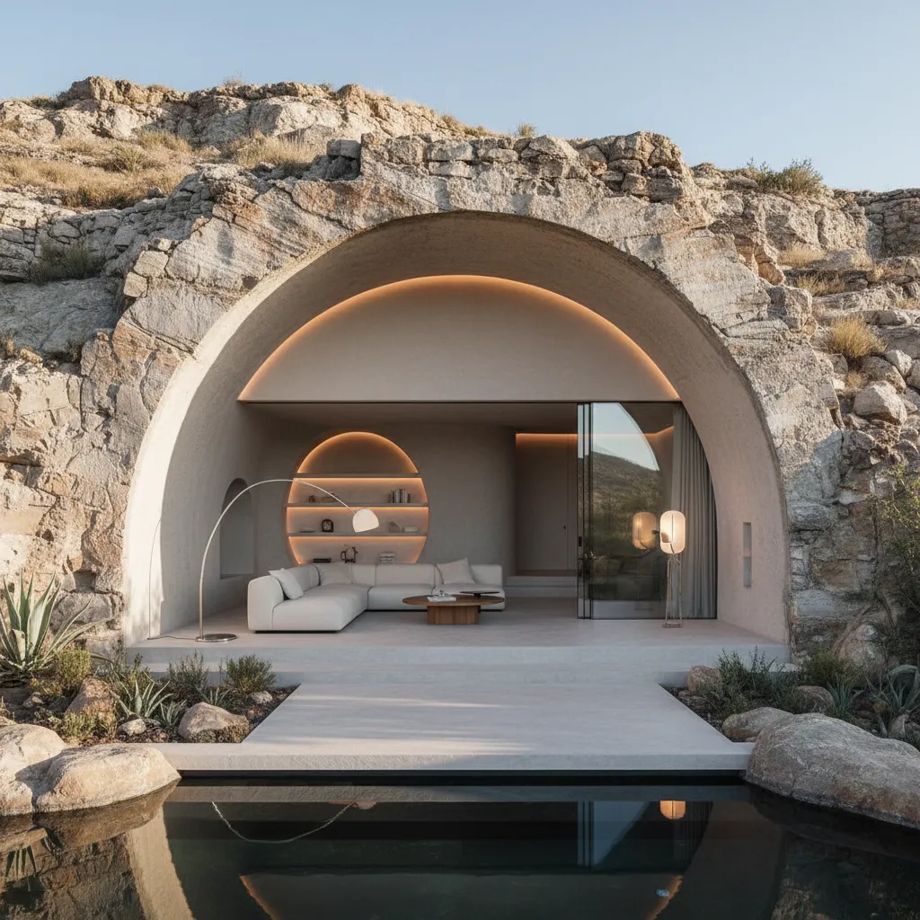 Diseño de casa cueva: guía realista para crear espacios únicos