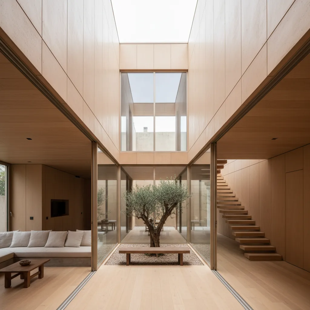Diseño de casas entre medianeras: claves reales