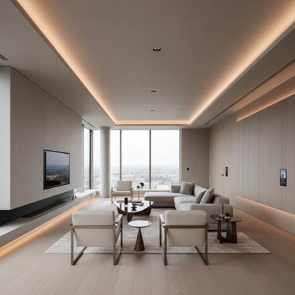 Diseño interior de una casa inteligente guía práctica
