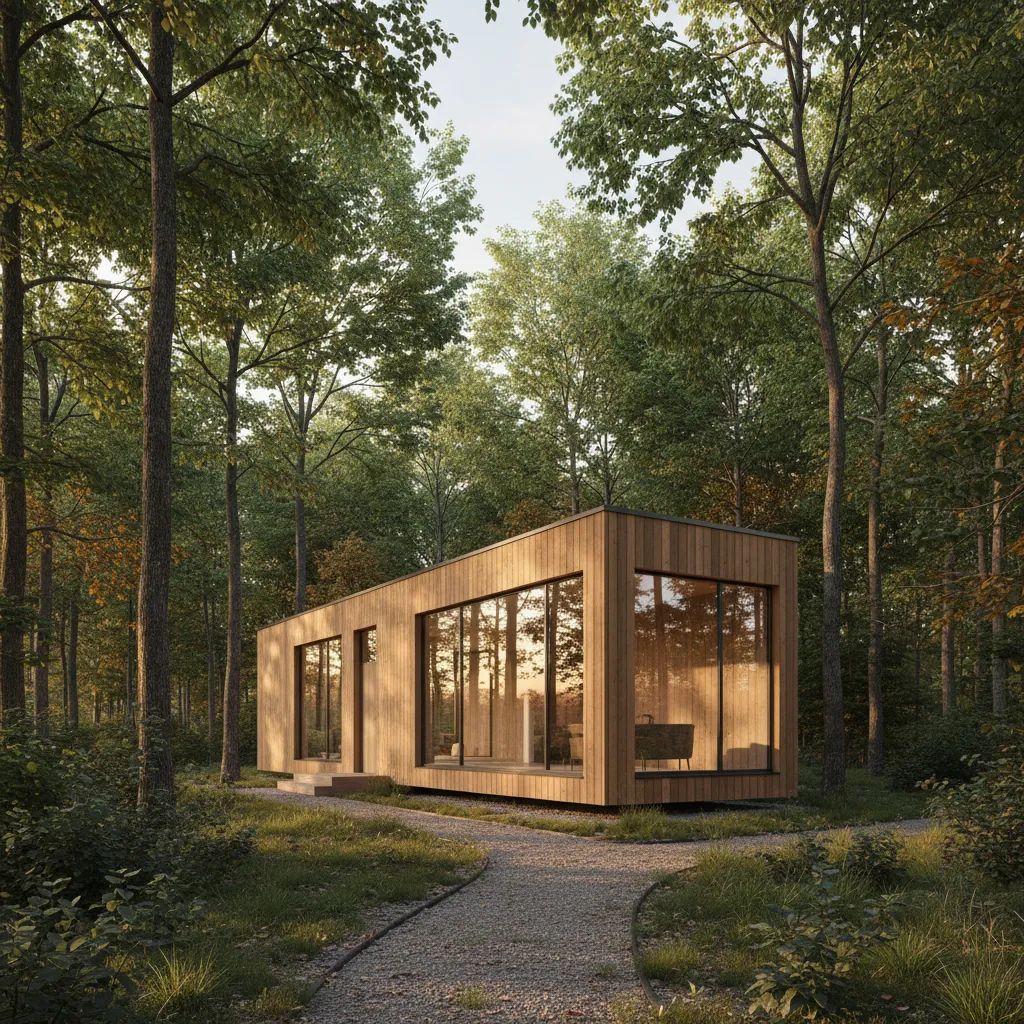 Diseño de casa en madera pequeña: ideas reales