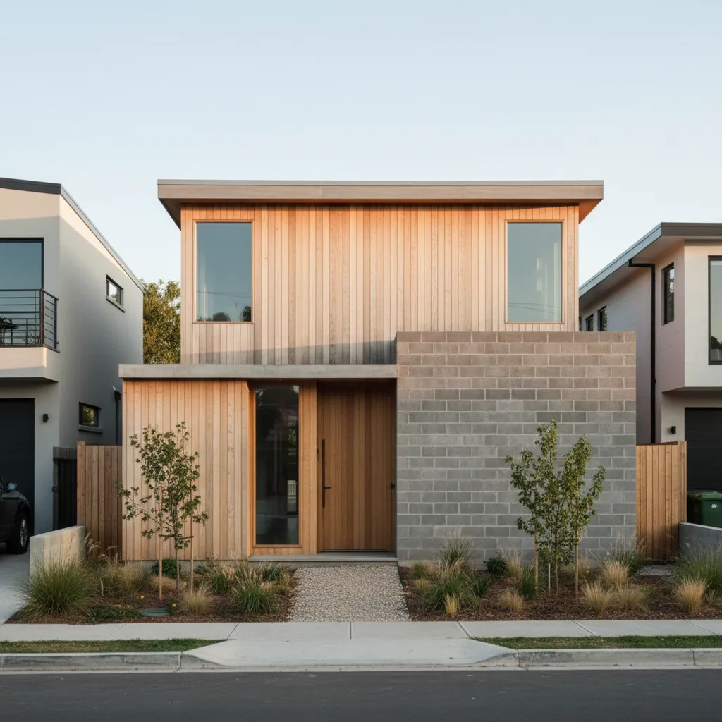 Diseño de una casa casera con material económico