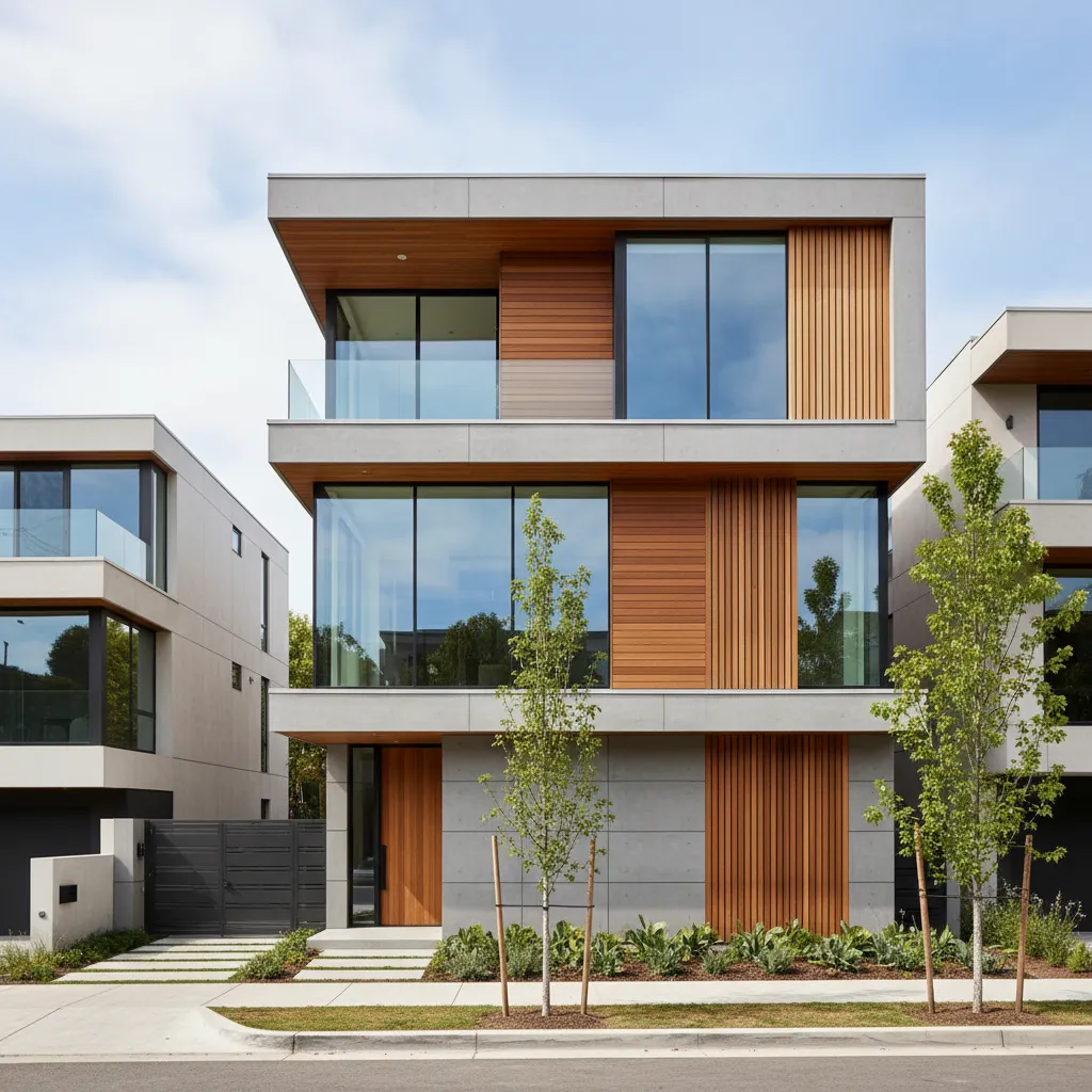 Diseño de casas modernas de 3 pisos: ideas y planos