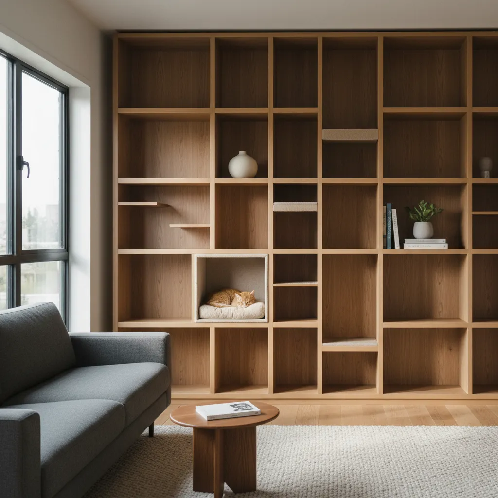 Diseño de casa para gatos: ideas funcionales y seguras