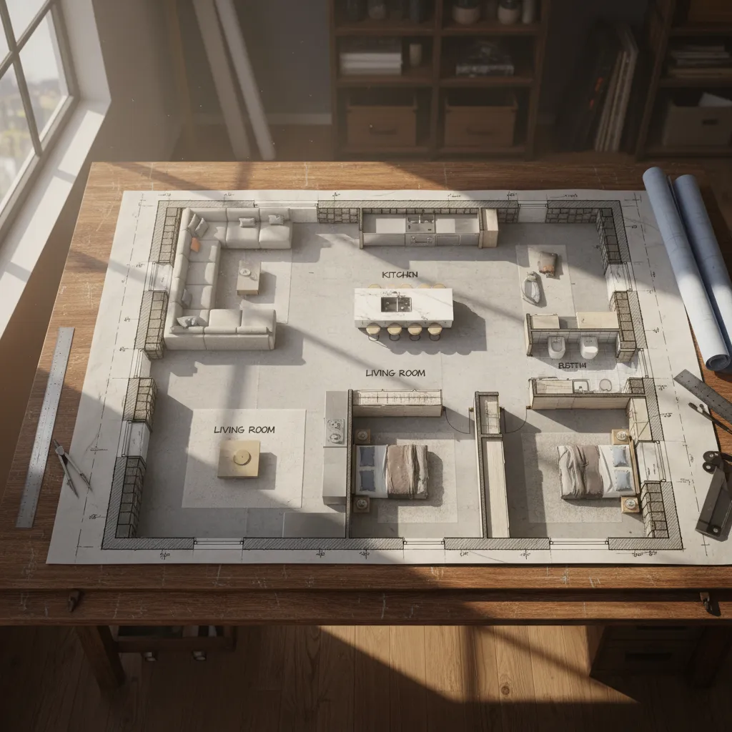 Diseño de casa plano: cómo crear un plano funcional