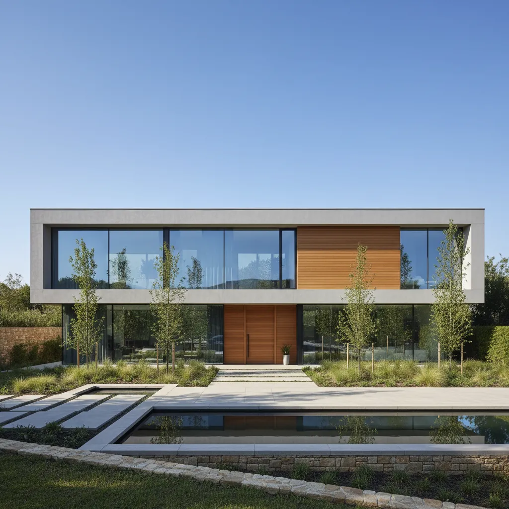 Diseño de una casa rectangular: ideas y distribución