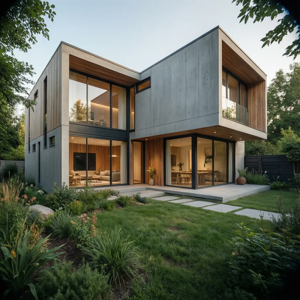 Diseño de casa estándar de una planta
