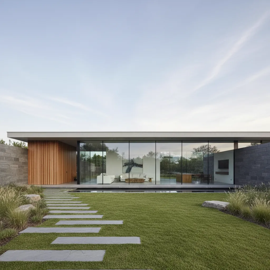 Diseño de casas de una planta de 200 metros cuadrados