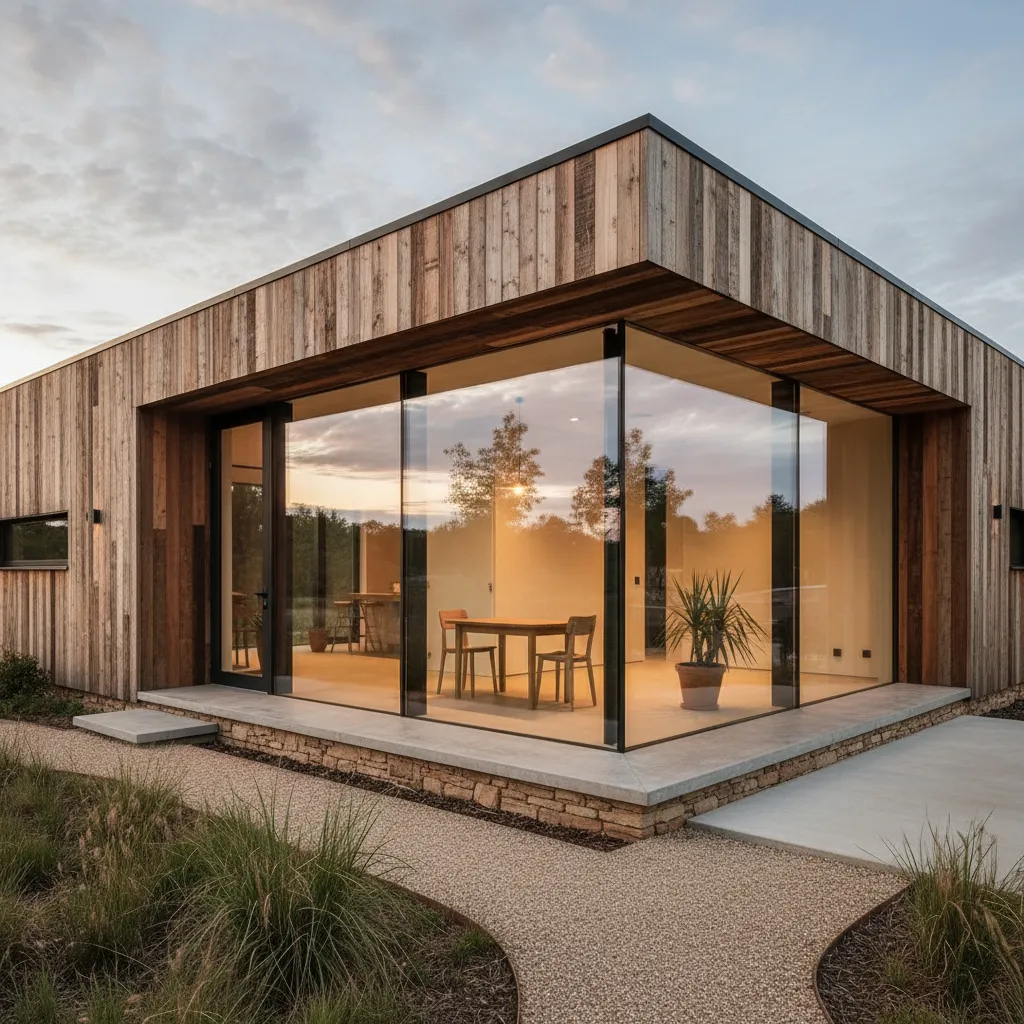 Diseño de casas recicladas: ideas que sí funcionan