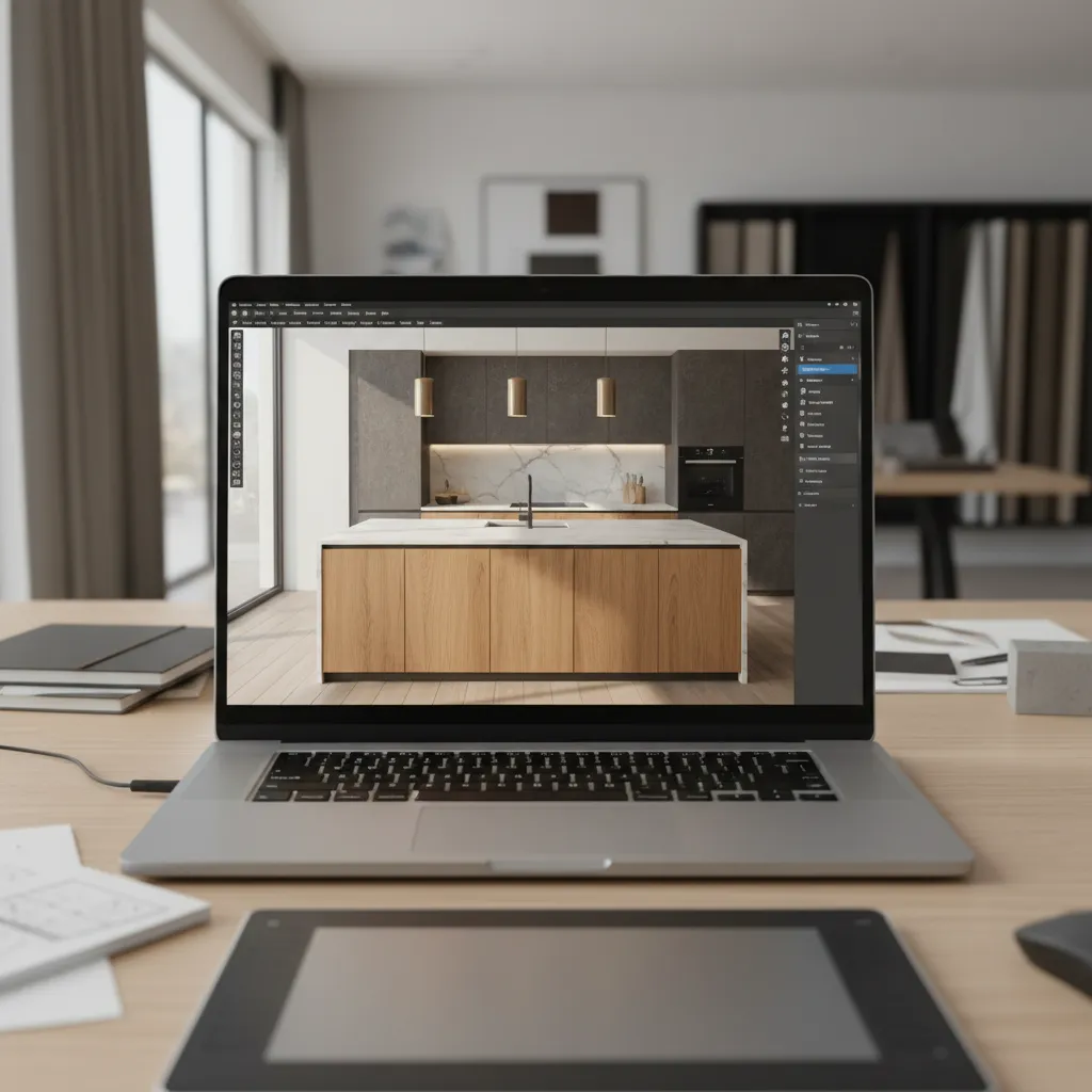 Diseño de interior cocina online: guía práctica
