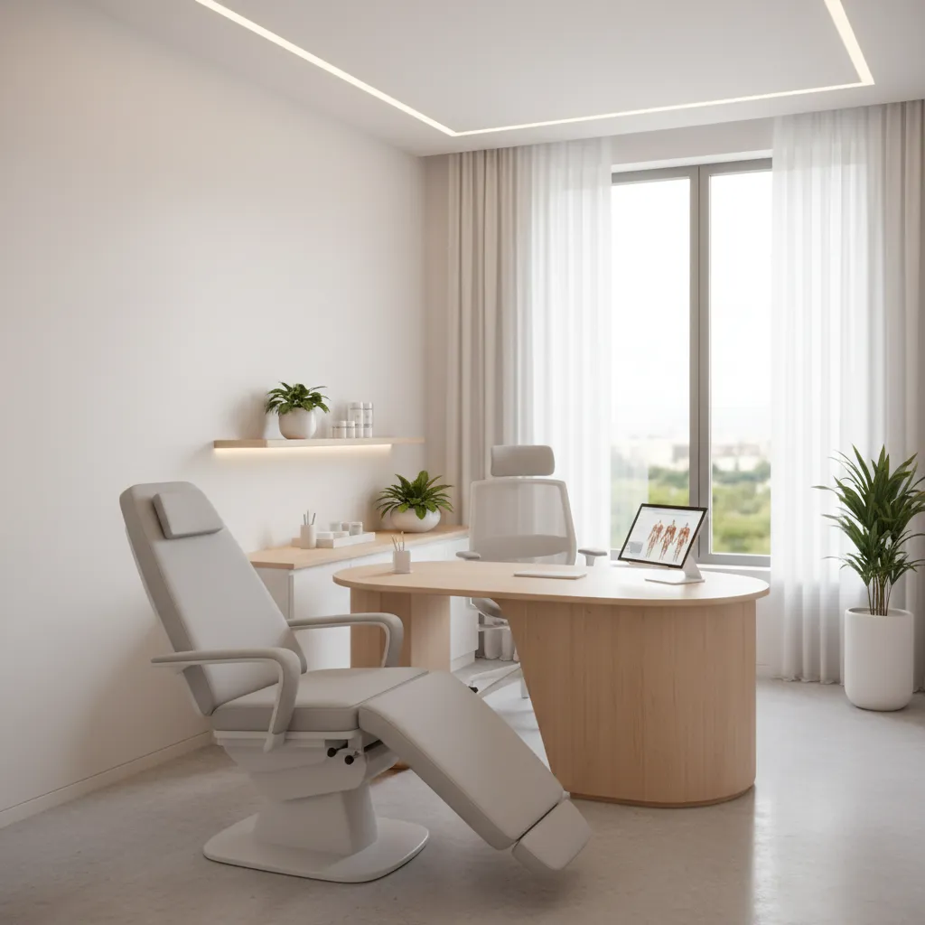 Diseño de interiores para consultorio médico