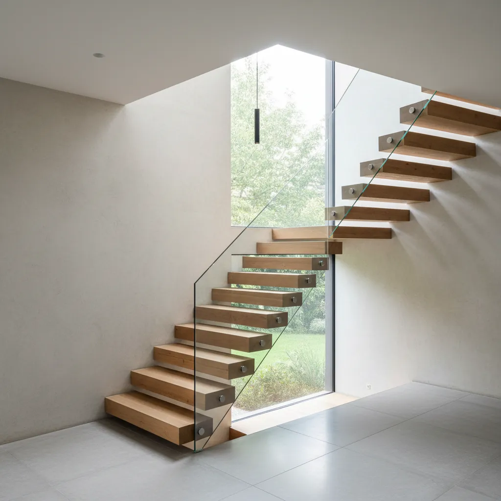 Diseño de escaleras interiores viviendas: guía práctica