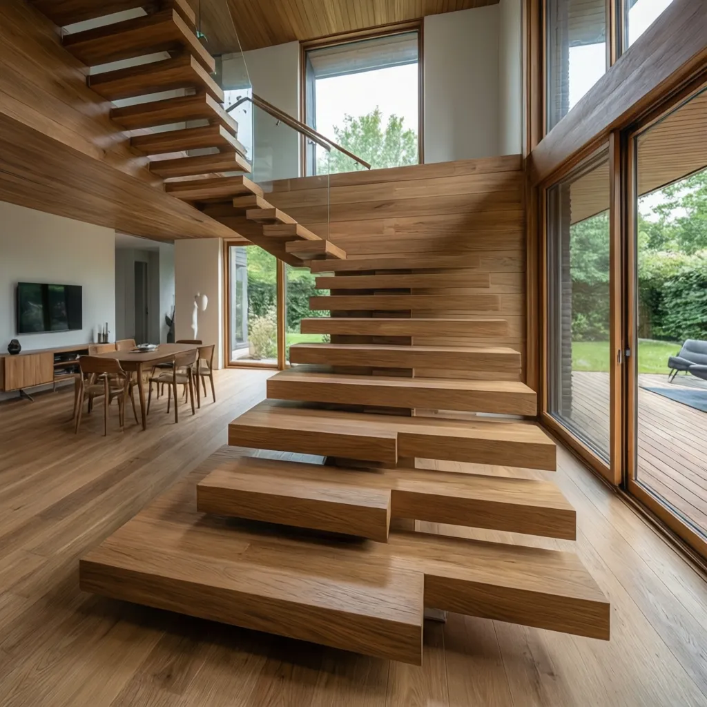 Diseño de escaleras de madera interiores: ideas y claves