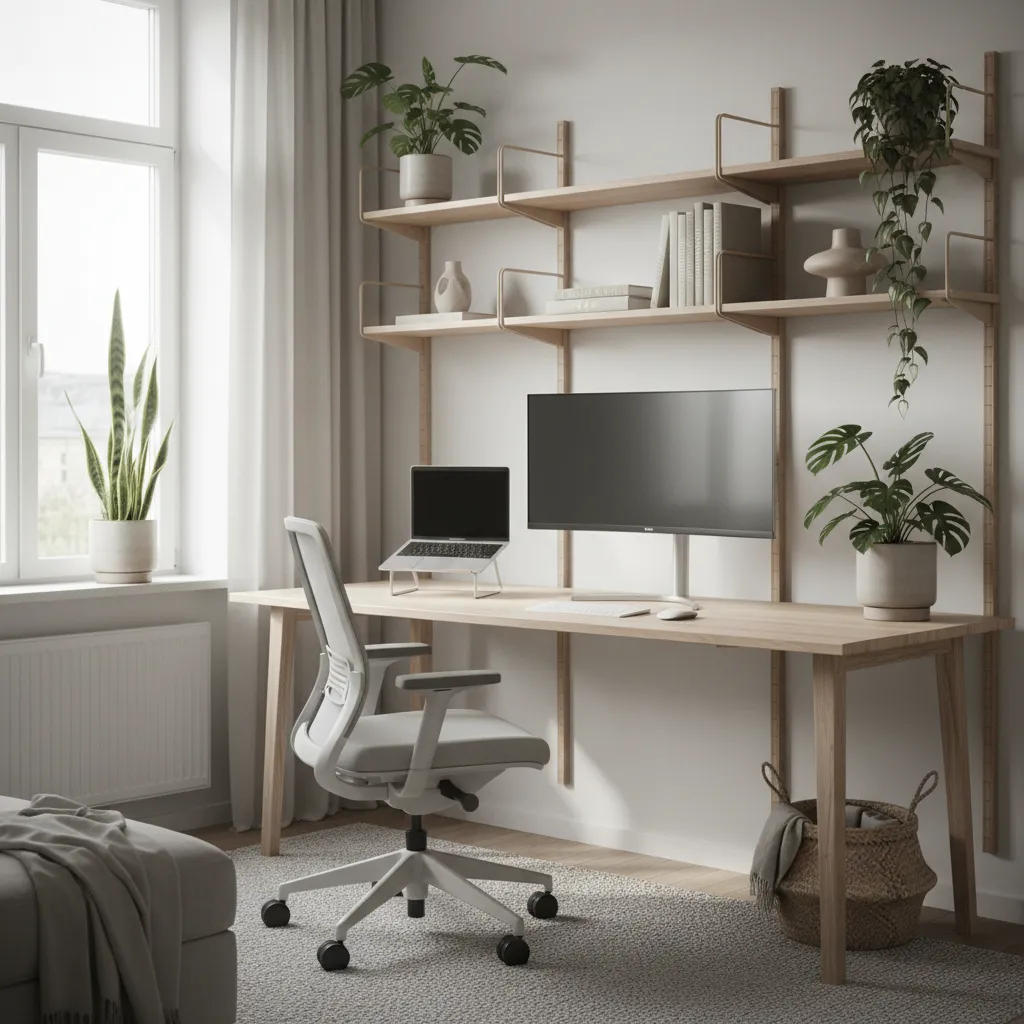 Diseño de espacio de trabajo en casa: guía práctica