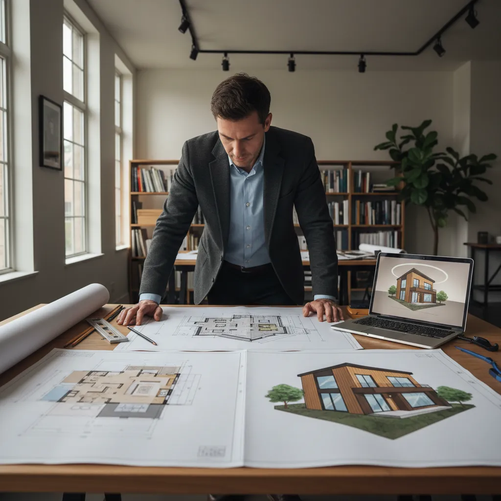 Relación entre distribución interior y diseño de fachada de una vivienda