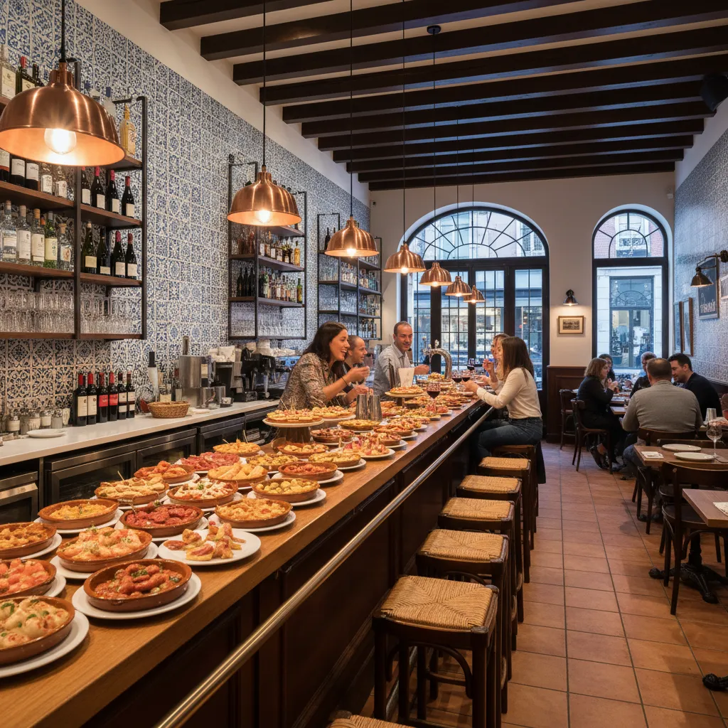 Diseño de interior para bar de tapas: guía práctica