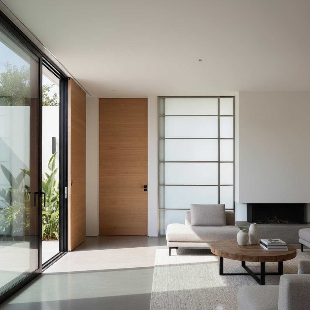 Diseño interior de casas con puertas guía práctica