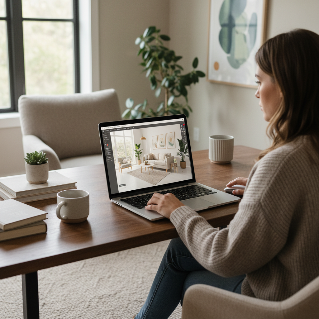 Simulador de diseño de interiores online gratis