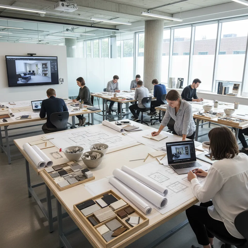 Asignaturas de Diseño Interior en ESD Murcia