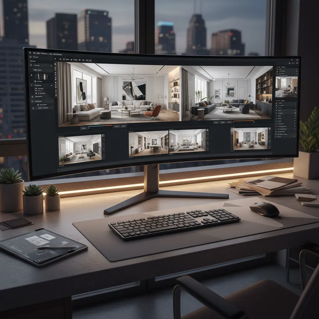 App de diseño interior generando propuestas de decoración con IA