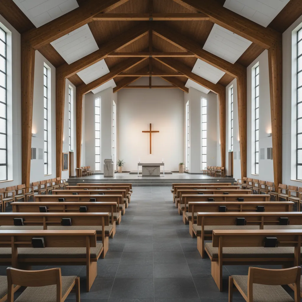 Diseño interior de iglesias cristianas: guía práctica