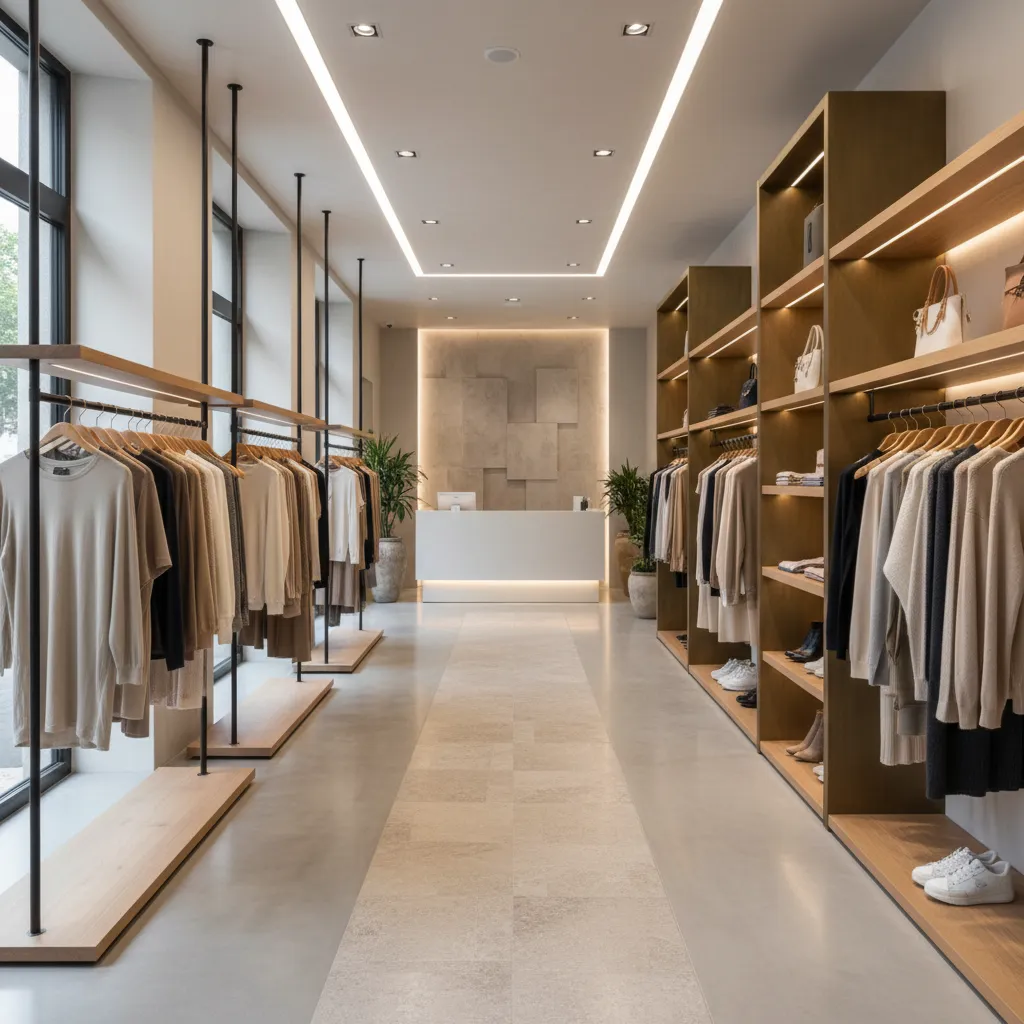Diseño interior de tiendas de ropa: guía profesional