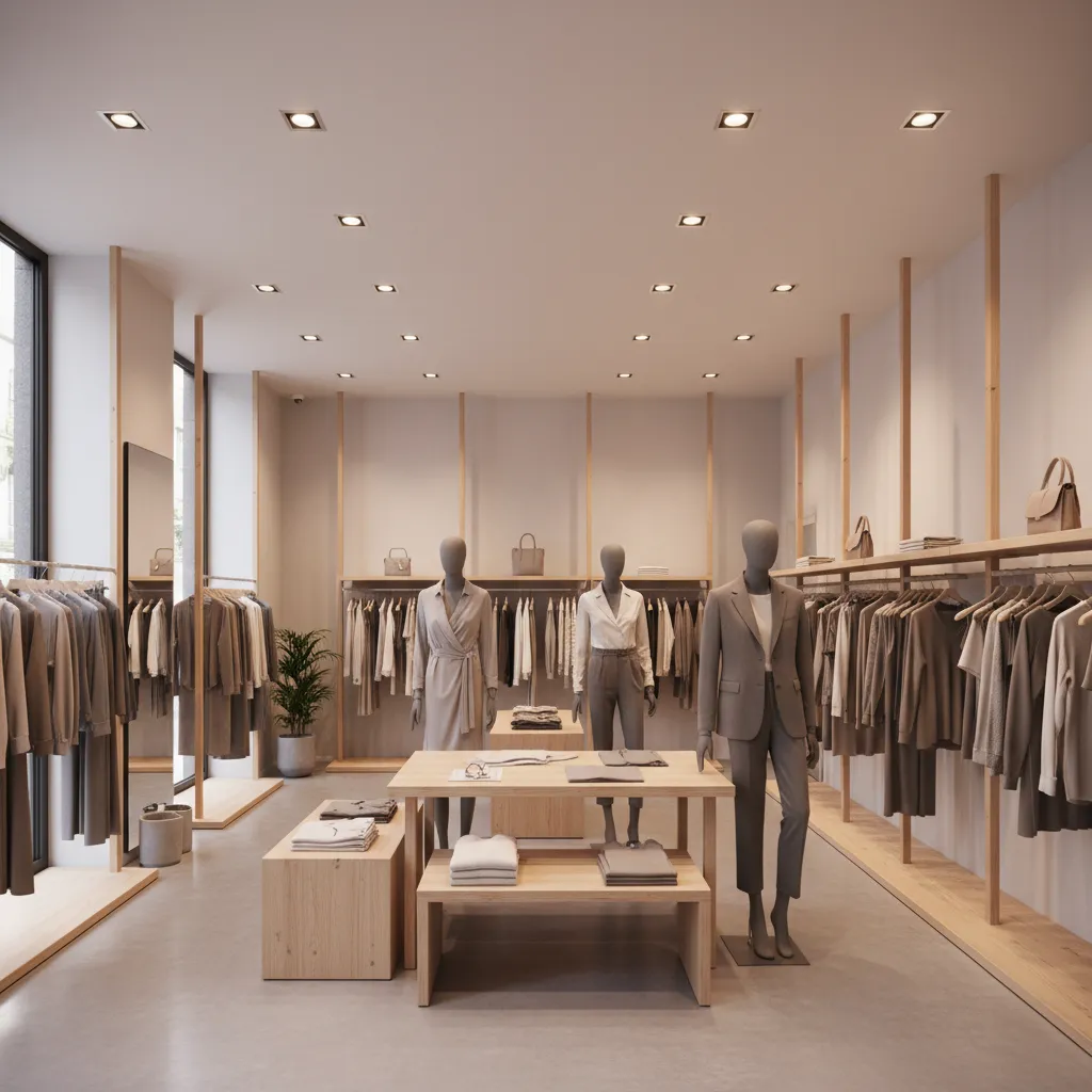 Cómo diseñar interior de tienda de ropa