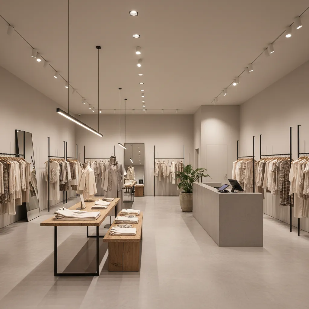 Diseño interior de las tiendas de Zara