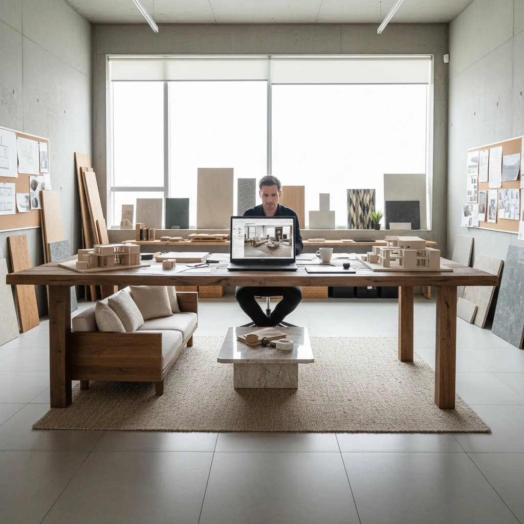 Diseño de interiores online gratis 3D con IA